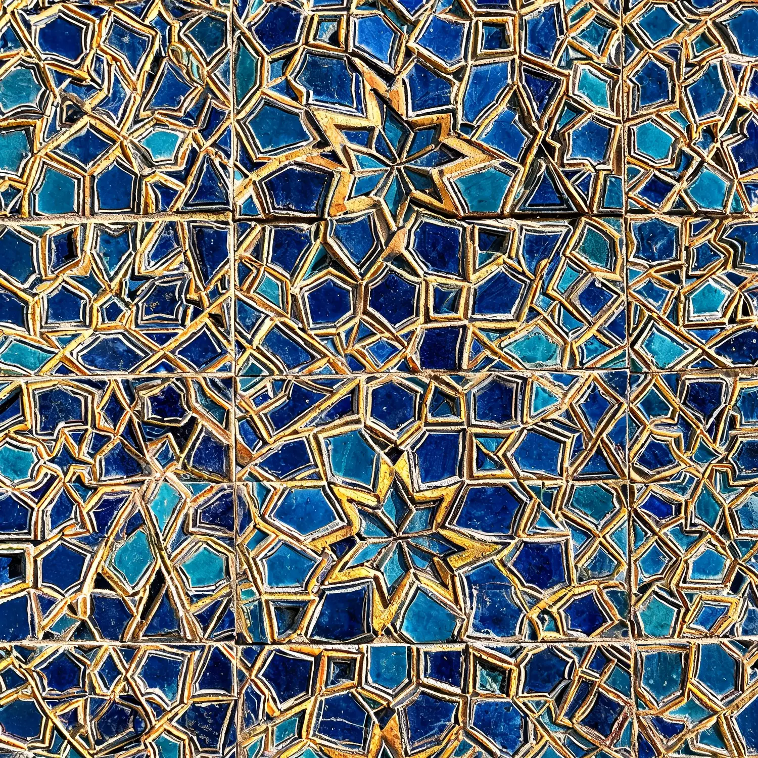 Persian geometric tilework